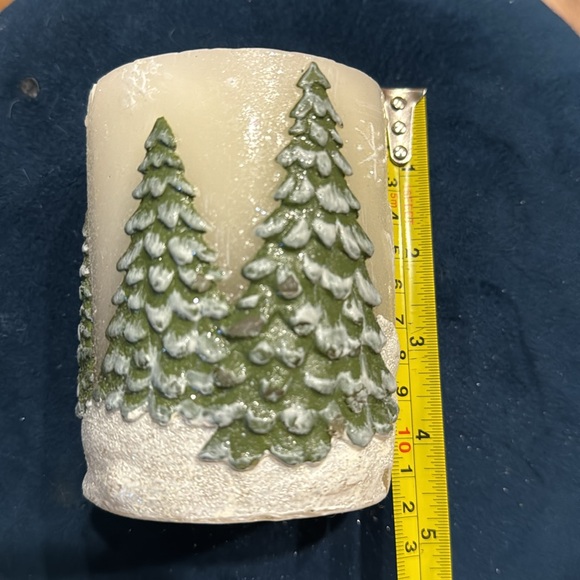 Sparkly ZODAX Christmas Tree Candle. New With Tags - Picture 7 of 8